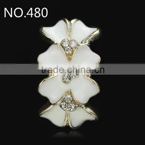 Cheap Rhinestone Hademade Corsage Metal Brooches and Pins thumbnail-3
