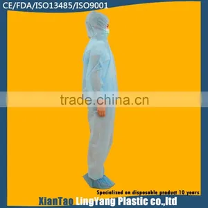 Disposable Non-woven Sterile SMS Coverall thumbnail-2