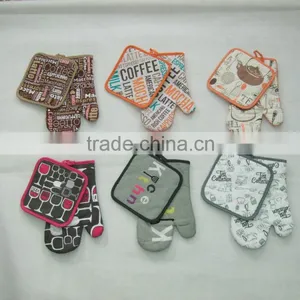 Pigment Printing Tea Towel Shaped Pot Holder Kitchen Basics Oven Mitten thumbnail-2