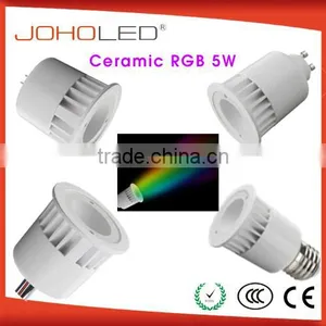 Com 85-265v Aluminum ce Rohs Led Lamp 5w Led Rgb 5w Led Bulb Led Gu10 thumbnail-1