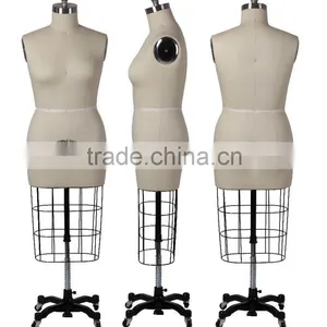 Female Professional Tailoring Mannequin With Collapsible Shoulder and Adjustable Stand thumbnail-3