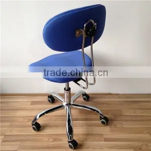 New Blue/Black Fabric Ergonomic Children Computer Chair, Child Study Chair, Kids Playing Chair thumbnail-2