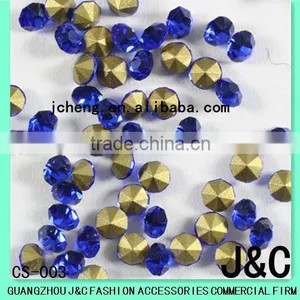 Navy Blue A Grade Loose Rhinestone thumbnail-1