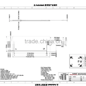 Can Customized Touch Screen 6.5 Inch 5 Wire Resistive Touch Screen With USB/RS232 Interface thumbnail-1