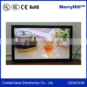 Indoor LED Screens 10/12/15/17/19/22 Inch SAW Touch LCD Monitor With RCA Video Input thumbnail-4
