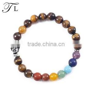 Top Sale Buddha Beads Bracelets For Tiger Eye Stone Bracelet thumbnail-1