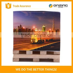 High Quality 4 Sides Printing Promotional Paper Memo Cube thumbnail-1