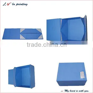 New Design High Quality Custom Beautiful Color Foldable Packaging Box Made in Shanghai thumbnail-1