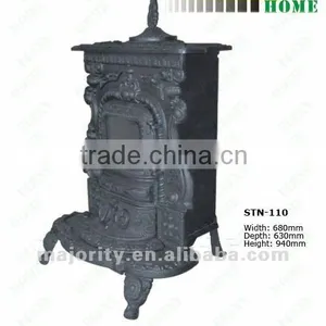 Free Standing STN-110 Cast Iron Stove thumbnail-1