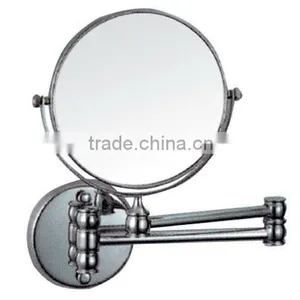 Wt-1074 Chrome Wall Mounted Hotel Makeup Bathroom Mirror thumbnail-1