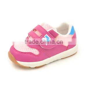 2016 Cheap Wholesale High Quality Cute Warm 0-2 YEAR Soft TPR Sole Leather Baby Sport Shoes thumbnail-4