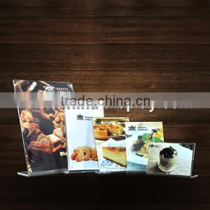 Transparency Acrylic Table Card Display Menu Card Holder thumbnail-3