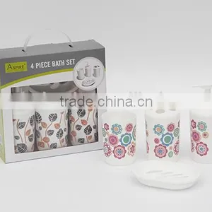 4pcs Bathroom Accessory Set thumbnail-6