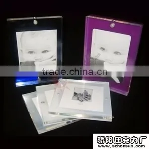 High Quality Promotion Acrylic Desktop no Border Photo Frame thumbnail-1