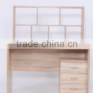 Computer Desk Bookshelf Draw-out Type Arc Table thumbnail-1