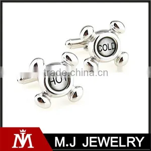 Manufacturer Custom Made Clcok Letter Cufflinks for Mens Gift thumbnail-1