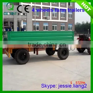 Good Quanlity 4 Wheels Trailer Tractor With Axle for Agricultural Tractor thumbnail-1