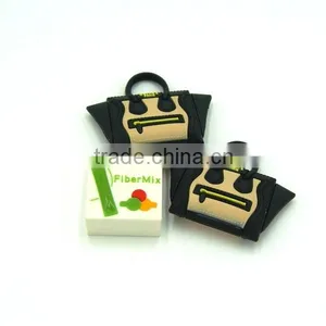 3D Rubber House Shaped Keychain thumbnail-6