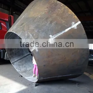 Q245R Conical Dished Head , Steel Cone,conical Steel Tube thumbnail-1