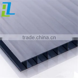 4mm/6mm Translucent Double Skin Polycarbonate Hollow Sheet thumbnail-4