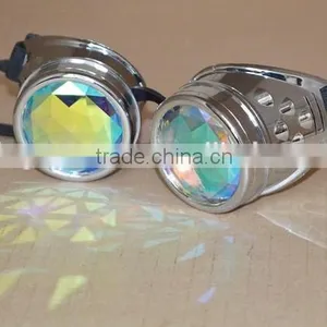 Steam Punk Kaleidoscope Glasses for Music Festival thumbnail-1