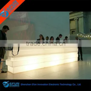 Party Illuminated Led Light up Bar Table, Rechargeable Led Bar Counter thumbnail-5