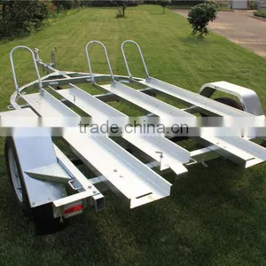 2016 High Quality Hot Dipped Galvanized Motorcycle Trailer thumbnail-4