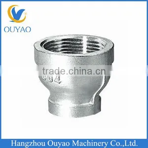 304/316 Stainless Steel Reducer Pipe Fittings NPT Female Thread thumbnail-1