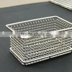Food Grade Stainless Steel Fine Wire Mesh Strainer Frying Basket thumbnail-3