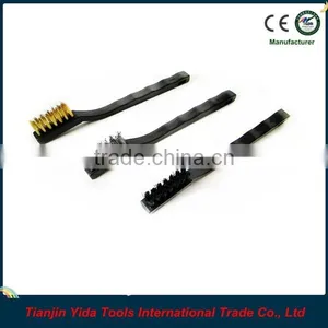 3PCS Plastic Handle Steel Wire Brush thumbnail-1