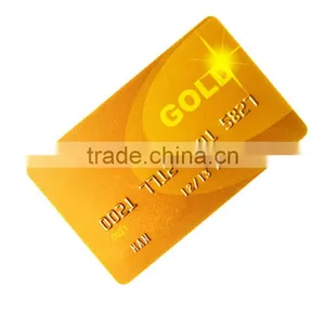 Cheap Gold Metallic PVC Card thumbnail-4
