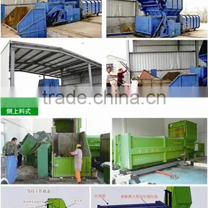 Horizontal Garbage Compression Equipment , Garbage Compactor thumbnail-5