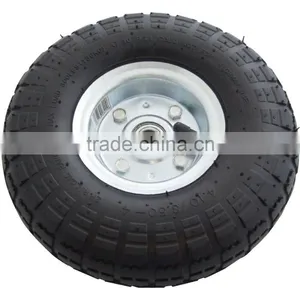 EL-719 Small Wheelbarrow Pneumatic Tires 4.10/3.50-4 thumbnail-1