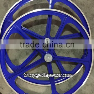 24 Speed Bicycle Wheels , Alum Bicycle Wheel 700C, 5 Hole thumbnail-1