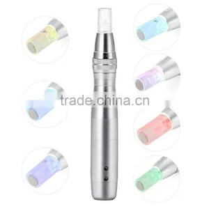 2017 Newest 7 Color LED Photon Therapy Electric Derma Micro Needle Pen thumbnail-1