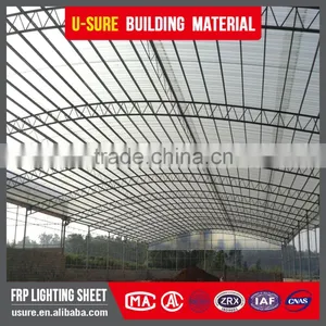 Strong Impact Resistance Heat Resistant Translucent FRP Roofing Sheets thumbnail-6