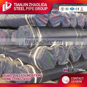 Galvanized or Black Painting Carbon Steel Seamless Oil Pipe Factory thumbnail-6