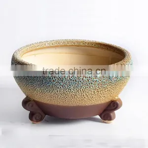 New Design Large Caliber Meaty Plants Ceramic Outdoor Planters thumbnail-6