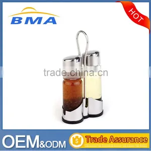 Restaurant 2 Pieces Oil And Vinegar Stainless Steel Condiment Set thumbnail-1