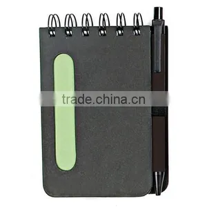 Cheap Promotional Wholesale Spiral Notebook With Pen thumbnail-4