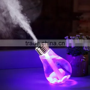 Aromatherapy Colorful Luminous Desktop Micro Landscape Floret Bottle Humidifier thumbnail-2