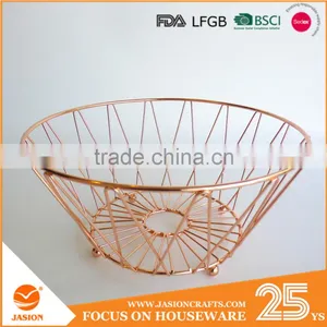 Jiangmen Factory Fashion Design Storage Metal Wire Fruit Basket Hanging Wire Fruit Basket thumbnail-1