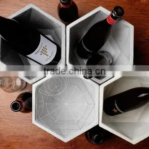 2016 Wholesale Kitchen Accessories Cement Concrete Ice Bucket Beer Barrel thumbnail-2
