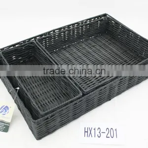 Plastic Storage Basket Fruit Vegetable Food Bread Basket thumbnail-1