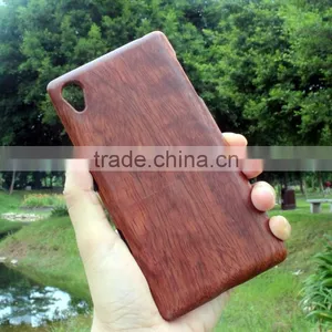Classical Chinese Walnut/bamboo/rosewood/cherry Cell Phone Case for Sony thumbnail-1