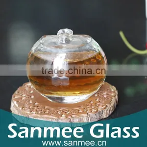 Supplies Round Terrarium Glass 65ml Transparent Perfume Glass Bottle thumbnail-5