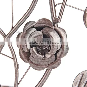 Rose Metal Jewelry Display Neck Stands 2 Layers Jewelry Stand thumbnail-3
