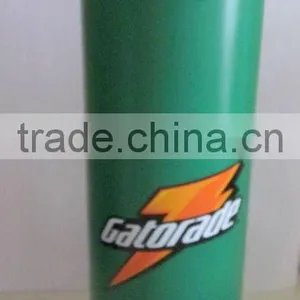 Plastic Sports Water Bottles With Push Bottle Cap thumbnail-1