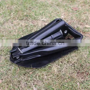 Multi-function Outdoor Survival Folding Shovel Military Shovel With Carry Bag thumbnail-2