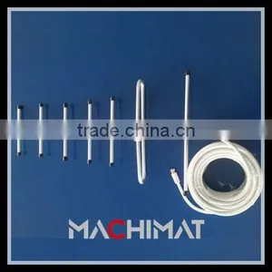 VHF/UHF Outdoor Gsp Antenna, Yagi Directional Antenna 7 Unit With 15m Wire thumbnail-1